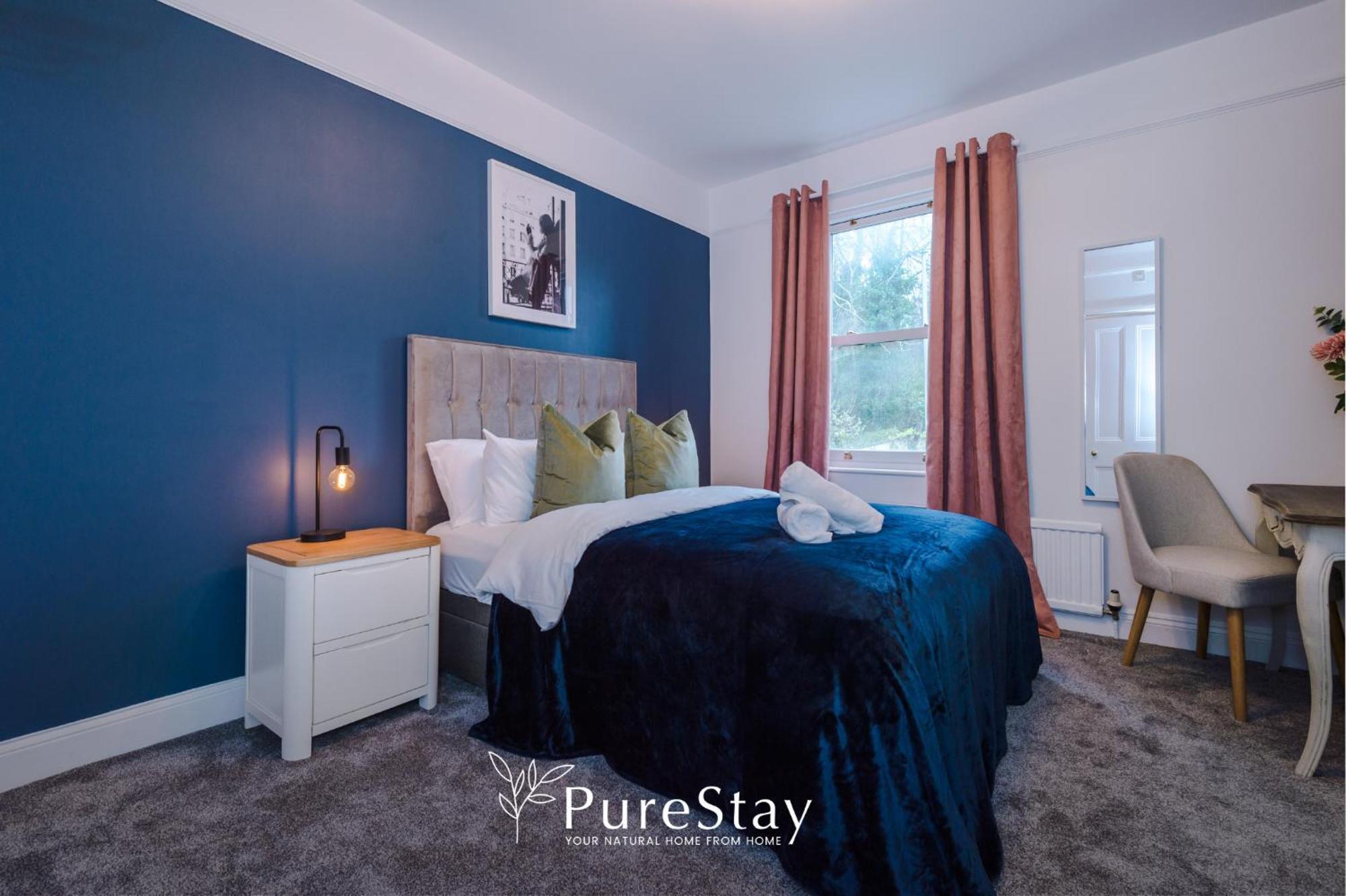 Incredible - Five Bedroom - 7 Actual Beds - 6 Bathroom House By Purestay - Central Bath With Parking Exterior foto